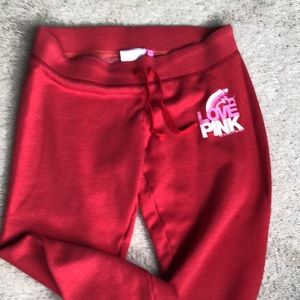 Victoria’s Secret PINK size S red 3/4 length